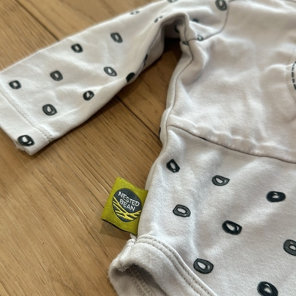 Nested Bean Zen Sack Bodysuit Classic Size Small (3-6 Months) set of 2 - Picture 9 of 10